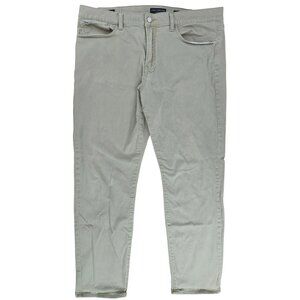 Lucky Brand 121 Slim Straight Mens Khaki Cotton Blend Pants 38x30